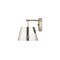 Z-Lite Maddox 1 Light Wall Sconce, Polished Nickel & Polished Nickel 6013-1S-PN - alternate 2